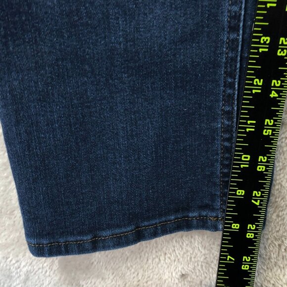 Lee Womens Jeans Size 14M Regular Fit Straight Leg Mid Rise Blue Denim Casual - Picture 6 of 15
